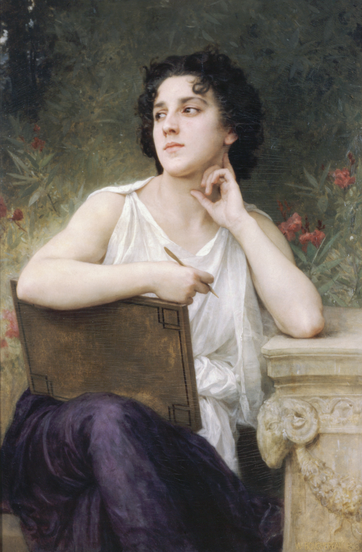 Inspiration by William-Adolphe Bouguereau, 1898