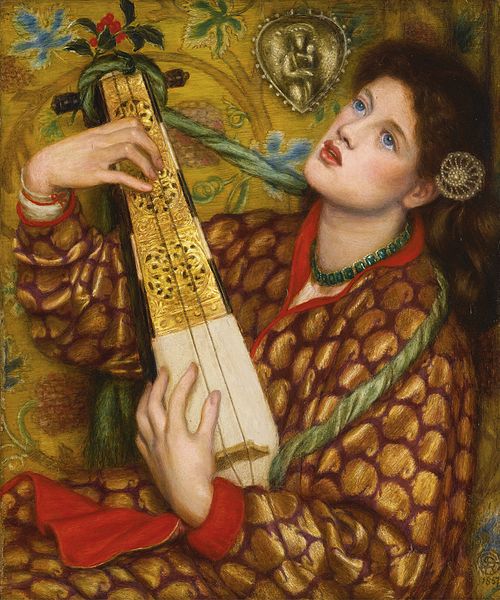 A Christmas Carol by Dante Gabriel Rossetti, 1867