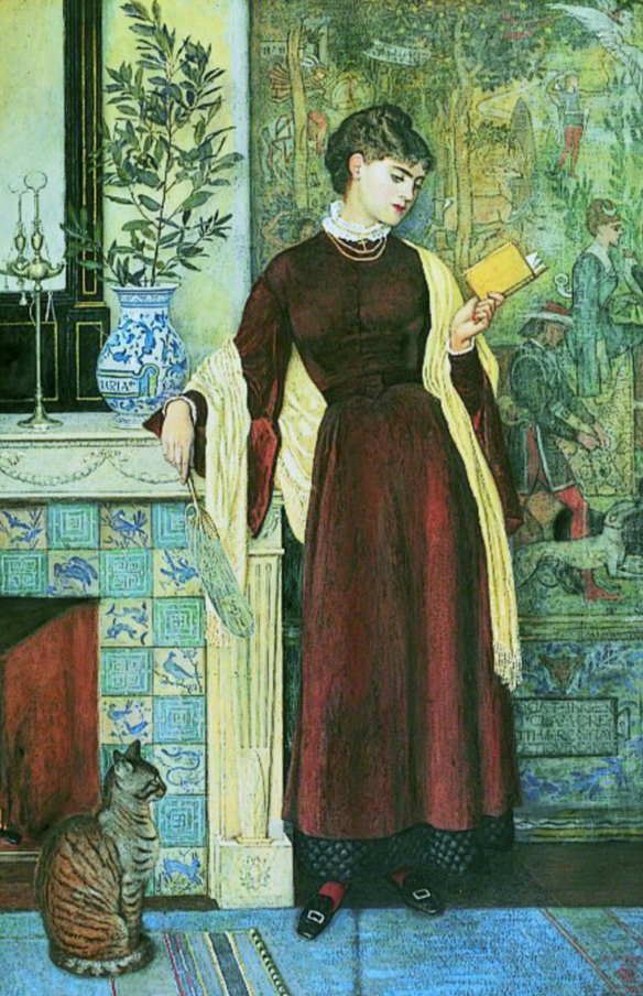 At Home: A Portrait by Walter Crane, 1872