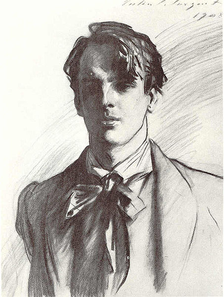 William Butler Yeats by John Singer Sargent, 1908