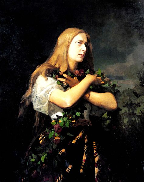 Ophelia by Artur Grottger, 1865